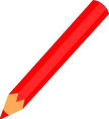 Red velvet pencil