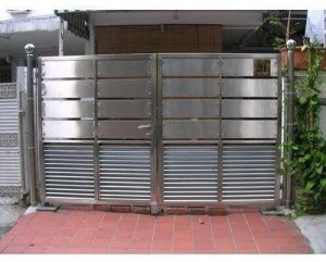 Stainless Steel Main Gate