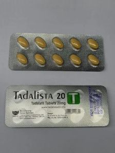 Tadalista 20mg Tablets