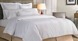 Cotton Plain Single Bedsheet With 1 Pillow Covers