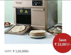 roti makers wonderchef