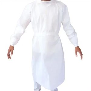 White Surgical Gown