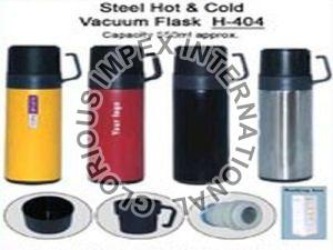 Steel Vacuum Flask With Cup