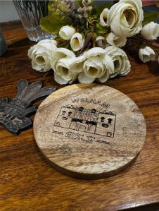 Customised Wooden Coaster