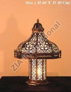 BRASS MOROCCAN LANTERN LAMP