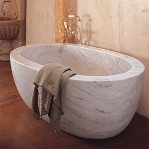 marble bathtub