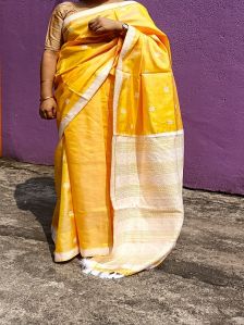 ready to wear pure assam handloom tussar mulberry silk saree