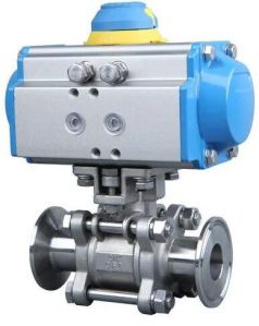 Pneumatic Mild Steel Ball Valve