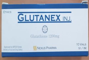 glutanex 1200mg glutathione lipoticin injection