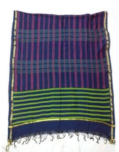 Hand block printed dupatta