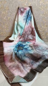 Pure Silk Linen handloom sarees