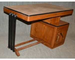 ROSEWOOD INLAID WRITING DESK