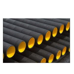 Black DWC HDPE Corrugated Pipe