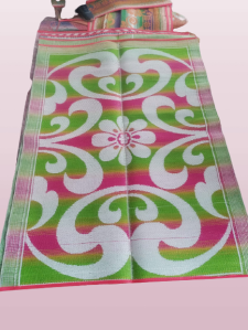Milky Plastic Floor Mat