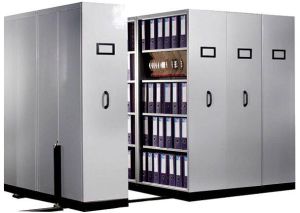 Mobile Compactor Manual Storage Racking