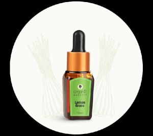 Lemon Grass Essential Oil (10 ml) - Organic Harvest