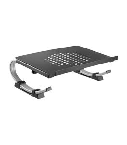 Height Adjustable Steel Laptop Riser