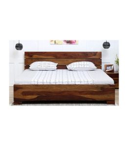 teak wood bed