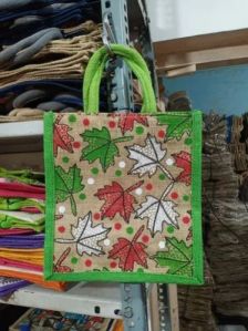 Assorted Printed Jute Bag