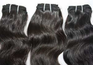 Machine Weft Black Hair