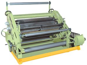 Oblique Paper Corrugation Machine