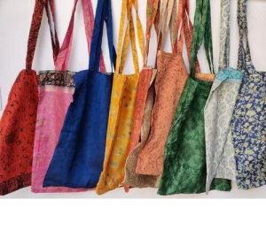 Silk Tote Bag