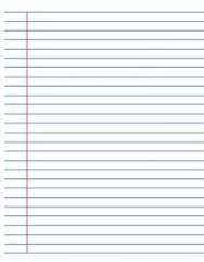 Lined Writing Paper