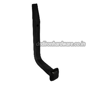 Matte black Cast Iron Railway Spike Coat Hook
