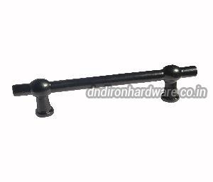 Black powder coating cast iron door handles