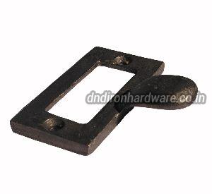 Card frame cast iron drawer handle