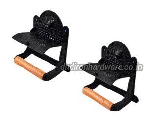 Cast Iron Black Powder Coating Toilet Paper Holder Rustic