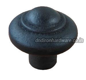 Cast Iron Black Textured Cabinet Knobs