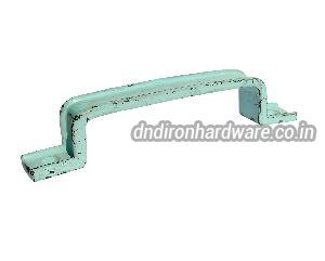 Cast Iron Light Blue Door Handles