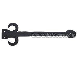 covers black wrought iron dummy hinges