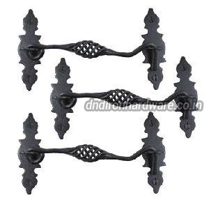 Cast Iron Matte Black Decorative Cabin Hook