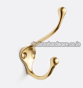 Brass Wall Hat And Coat Hook