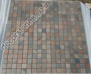 Copper Quartzite Mosaic Tiles