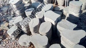 Kandla Grey Indian Sandstone Stepping Stone