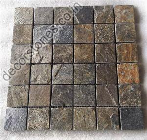Zeera Green Quartzite Mosaic Tiles