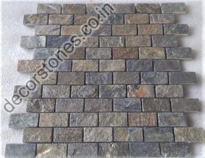 Zeera Green Quartzite Mosaic Tiles