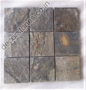 Zeera Green Quartzite Mosaic Tiles