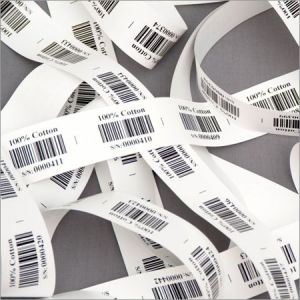 Paper Garment Barcode Sticker