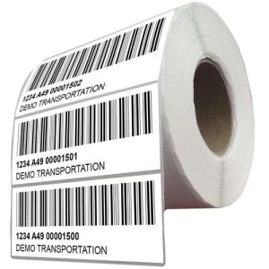 Plastic Barcode Sticker