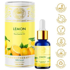Divine Aroma Lemon Essential Oil 100% Pure & Natural