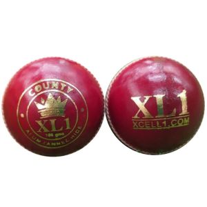 Xl 1 County Red Leather Ball