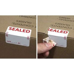 tamper evident label