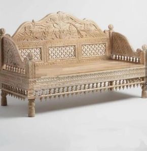 Wood Diwan Set