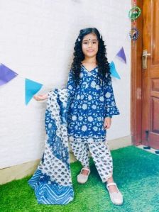 Girls Dhoti Kurta Set