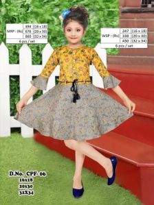 Kids Girl Designer Frock