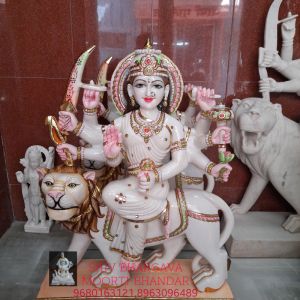 Marble Durga murti